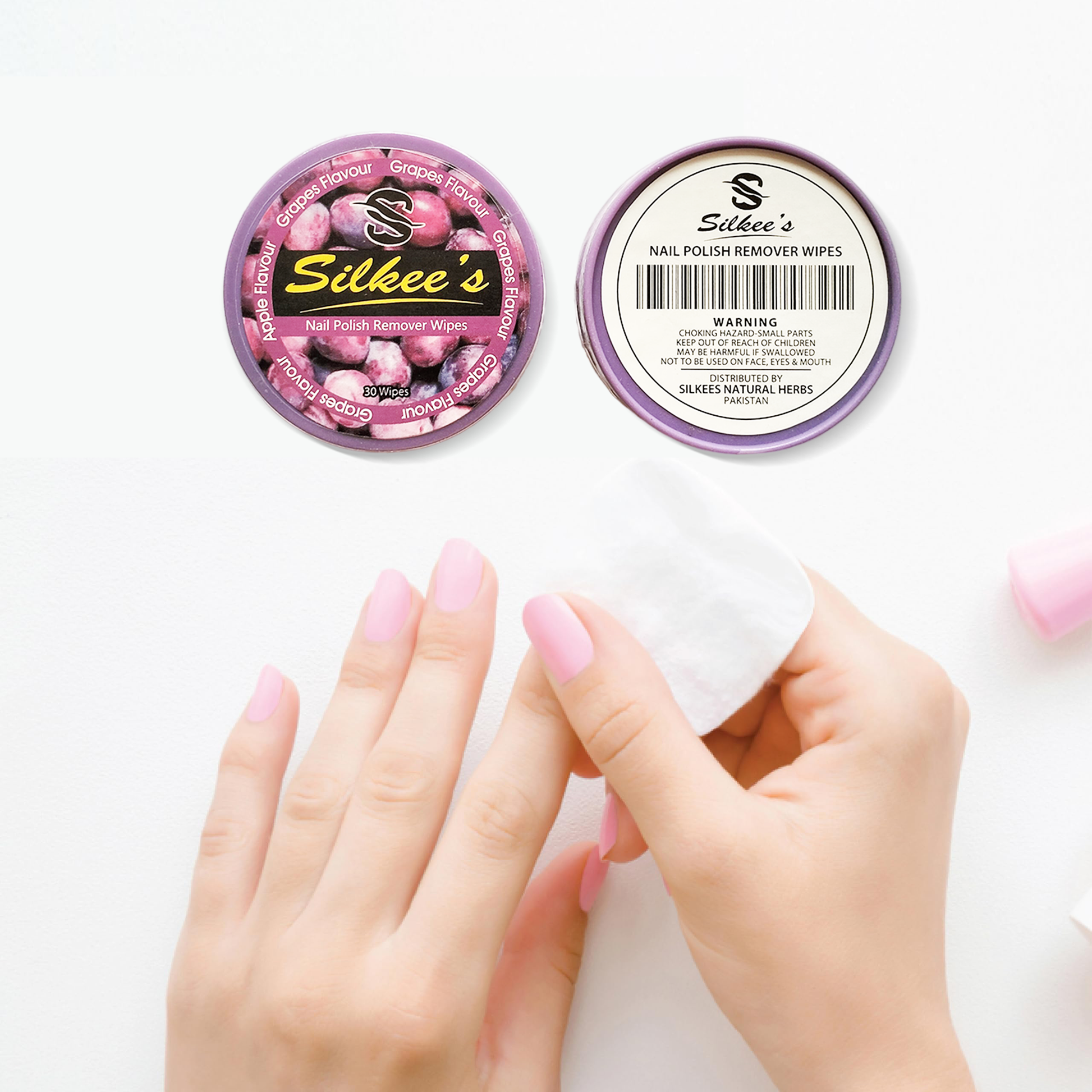 Nail Polish Remover Wipes- FlyingCart.pk