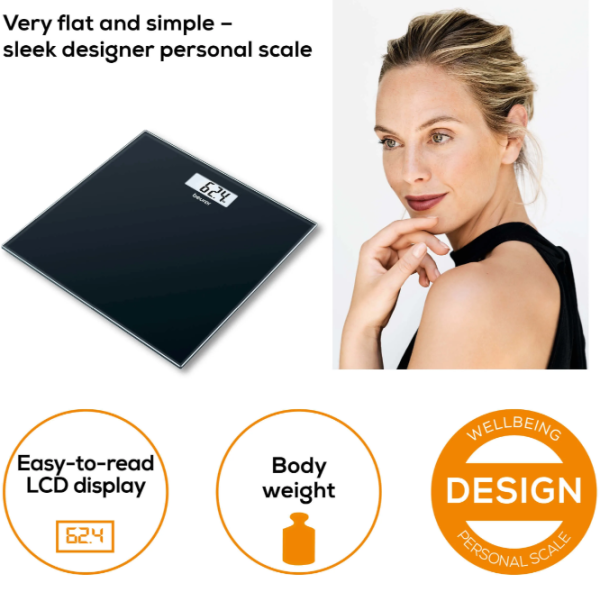 Beurer GS10 Digital Weight Scale with LCD Display - Flyingcart.pk