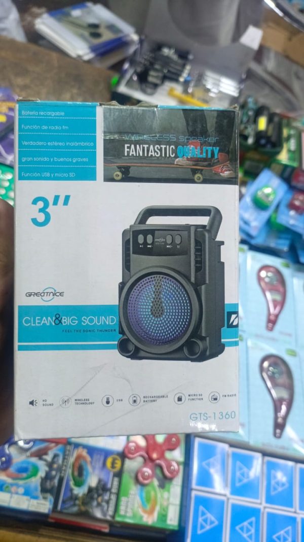  GTS-1360 Wireless Bluetooth Speaker - Flyingcart.pk
