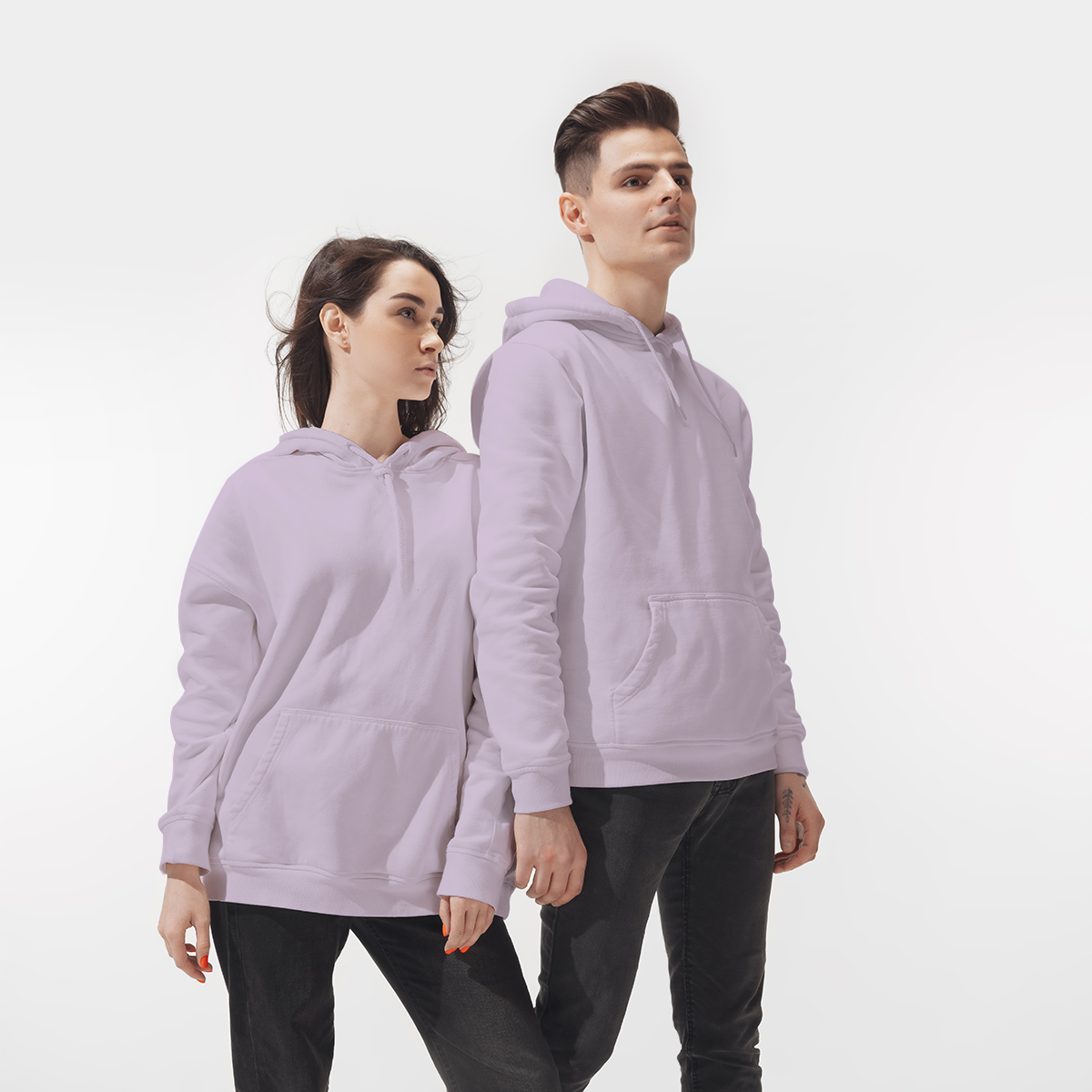 Pullover Hoodie Light Purple