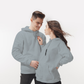 Pullover Hoodie Light Grey - Flyingcart.pk