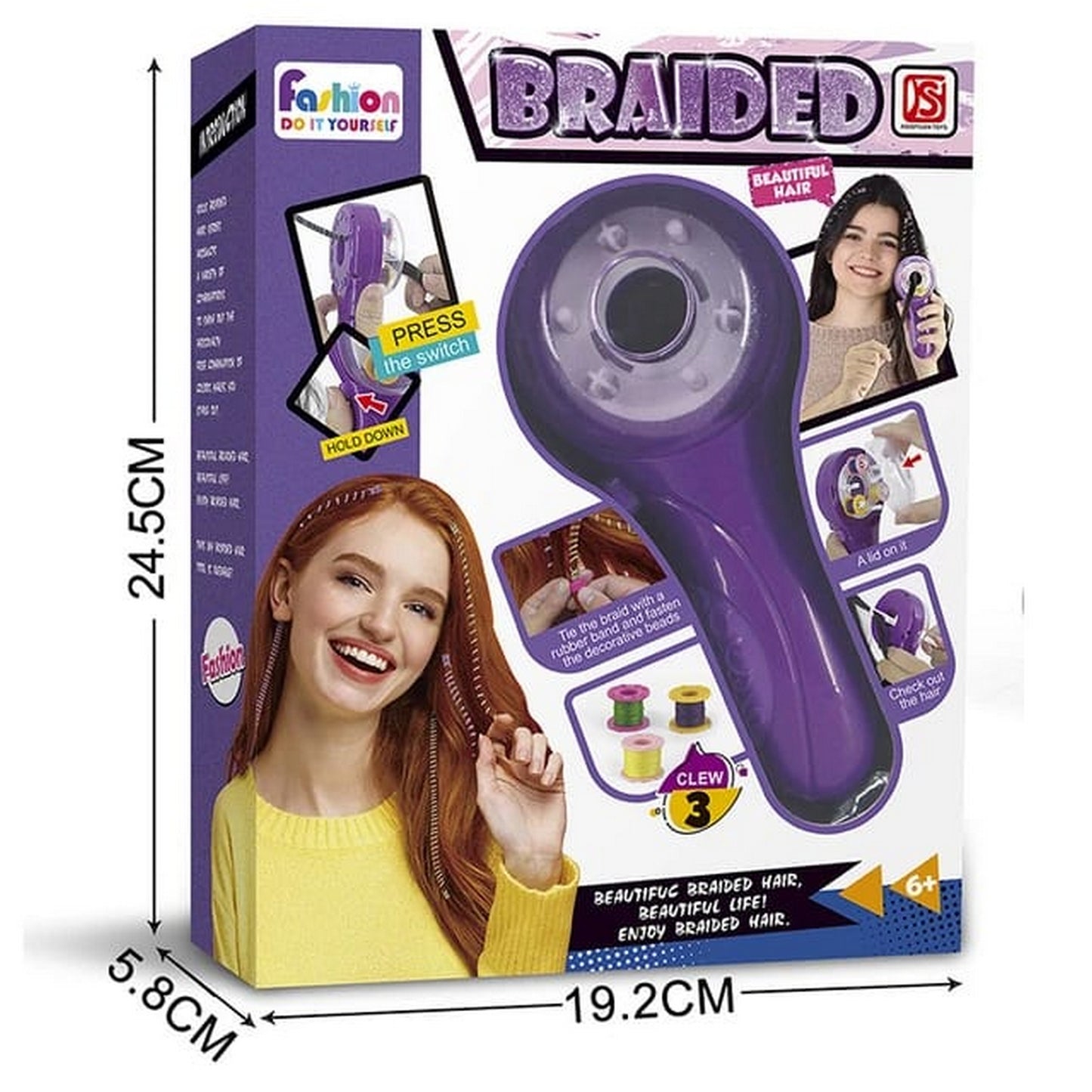 Electric Hair Braider Kit - FlyingCart.pk