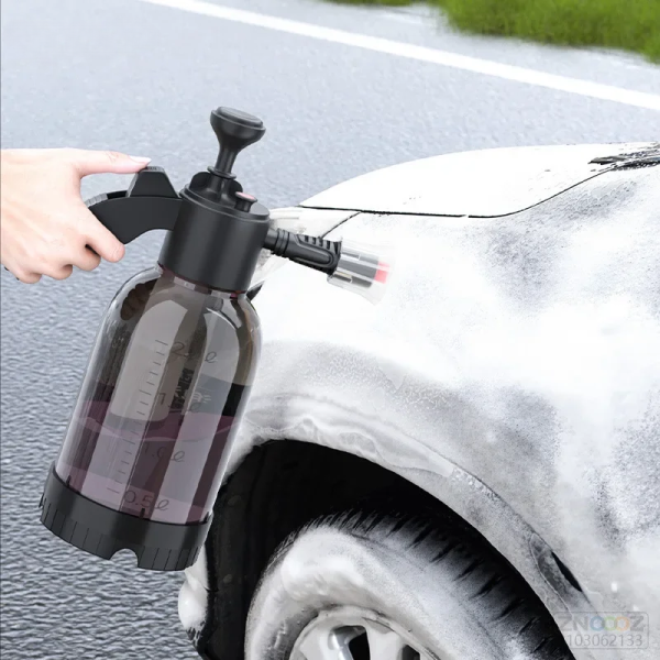 hand-pump-foam-car-wash-sprayer-bottle-air-pressure-sprayer-car-cleaning-tools-gardening-spray-bottle-air-pump-watering-bottle-black-color-1-flyingcart.pk