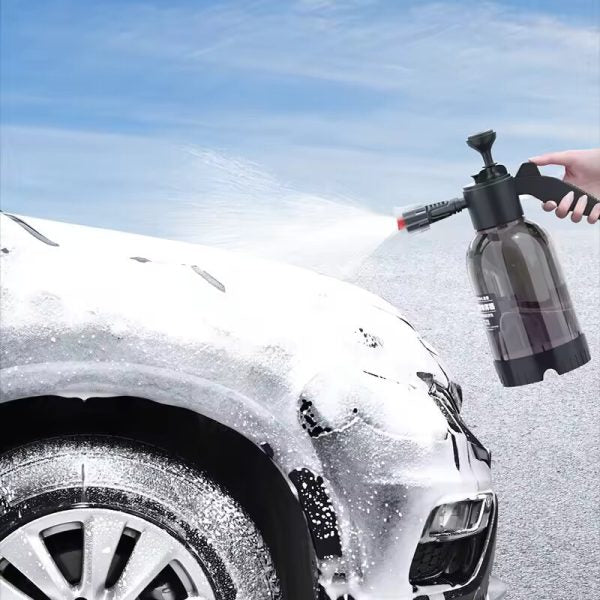 hand-pump-foam-car-wash-sprayer-bottle-air-pressure-sprayer-car-cleaning-tools-gardening-spray-bottle-air-pump-watering-bottle-black-color-1-flyingcart.pk