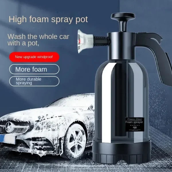 hand-pump-foam-car-wash-sprayer-bottle-air-pressure-sprayer-car-cleaning-tools-gardening-spray-bottle-air-pump-watering-bottle-black-color-1-flyingcart.pk
