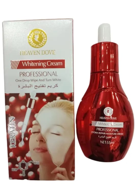 Heaven Dove One Drop Keratin Whitening Cream And Essence 55ml-FlyingCart.pk
