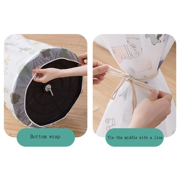 Dustproof Electric Fan Cover – All-Inclusive Protective Stand & Floor Fan Cover – Washable, Durable, Universal Fit – 1 Pc