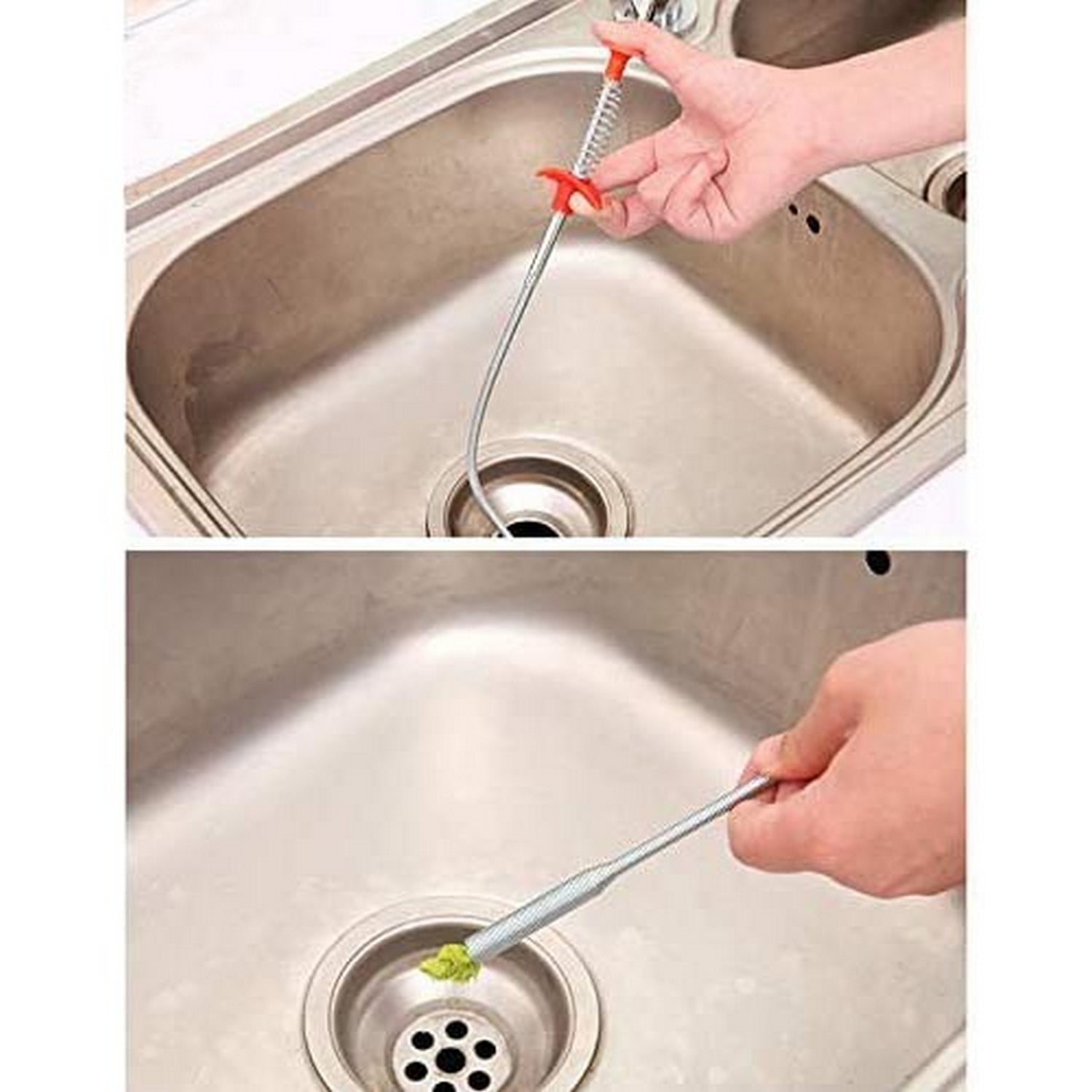 Sink Cleaning Tool Hair Blockage Remover - FlyingCart.pk