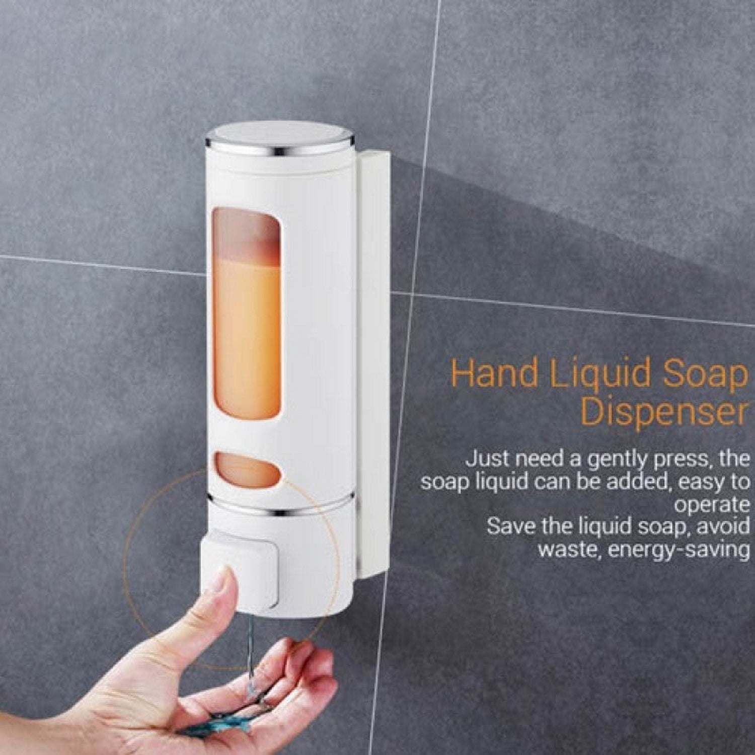 Liquid Soap Dispenser Wall Mounted - FlyingCart.pk