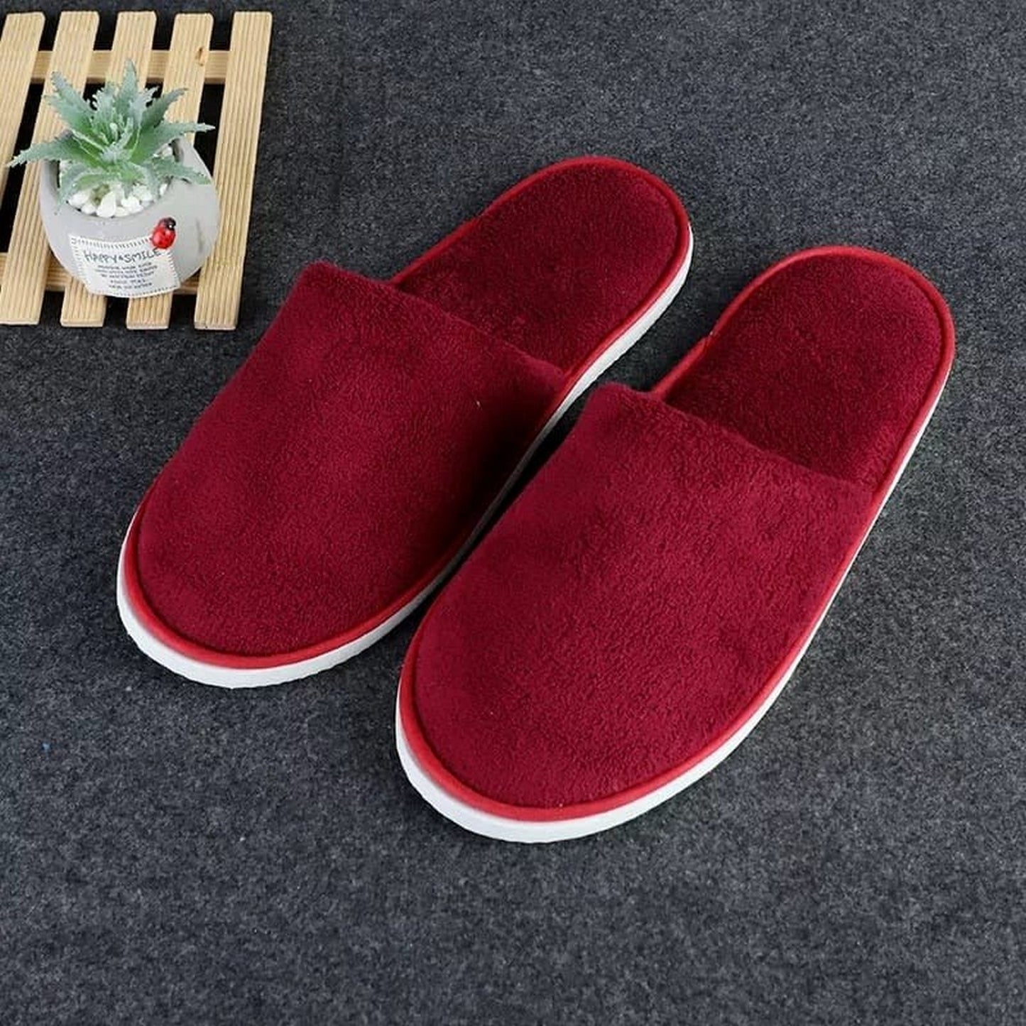 Soft Cozy Warm Plush Slippers - FlyingCart.pk