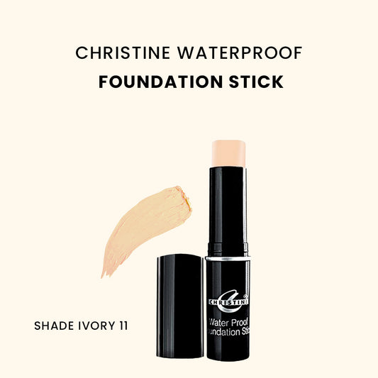 Christine Waterproof Foundation Stick – Shade IVORY 11 - FlyingCart.pk