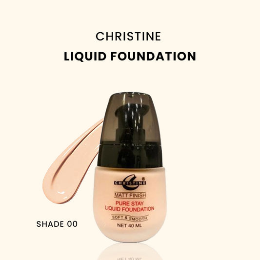 Christine Liquid Foundation 00 -Flyingcart.pk