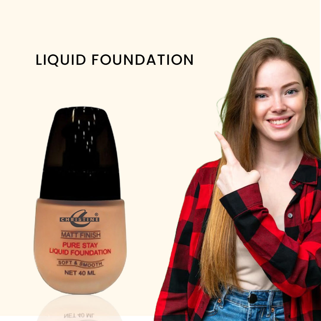 Christine Liquid Foundation 04 - FlyingCart.pk