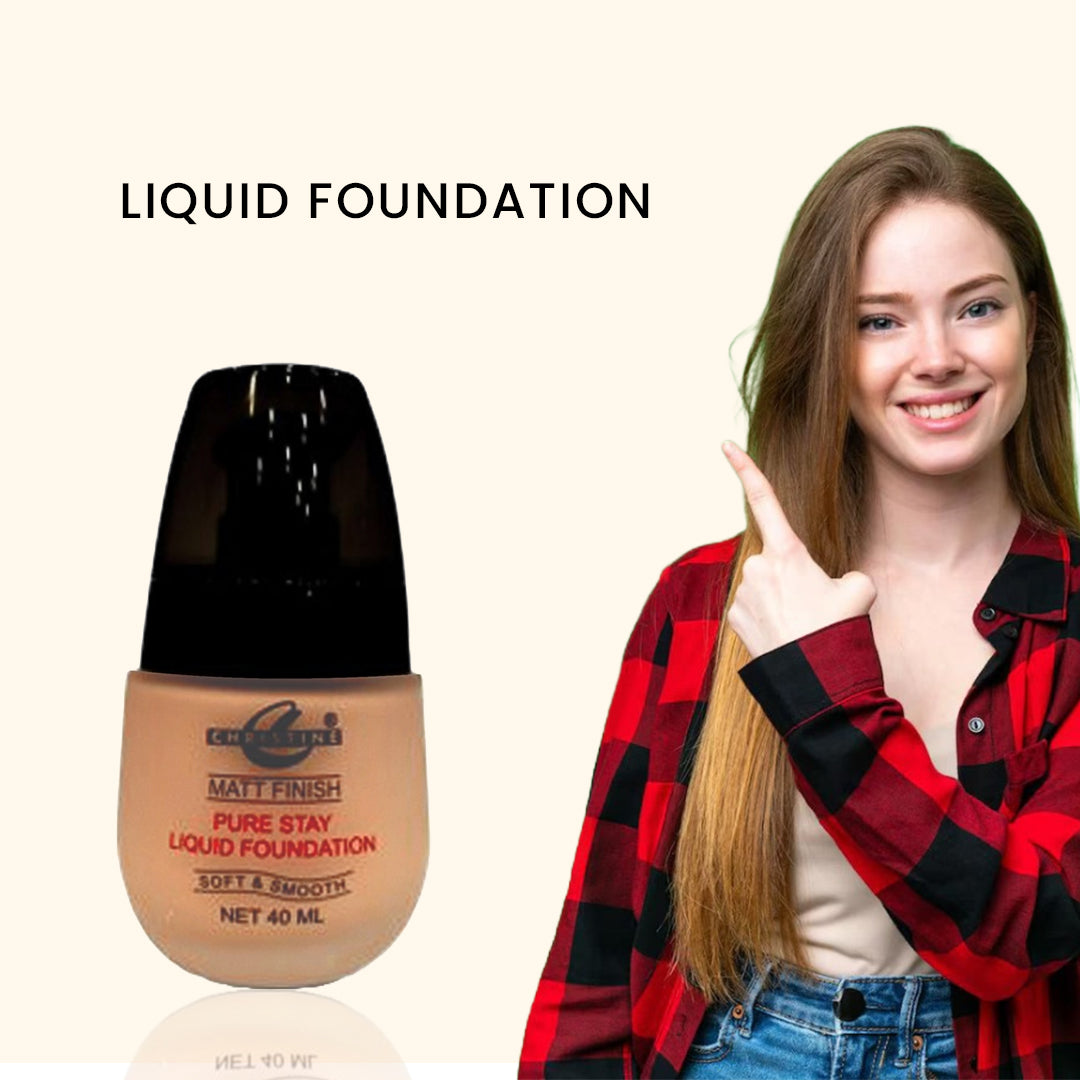 Christine Liquid Foundation 02 - FlyingCart.pk