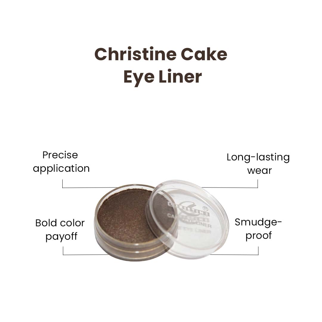 Christine Cake Eyeliner - Brown 513 - Flyingcart.pk