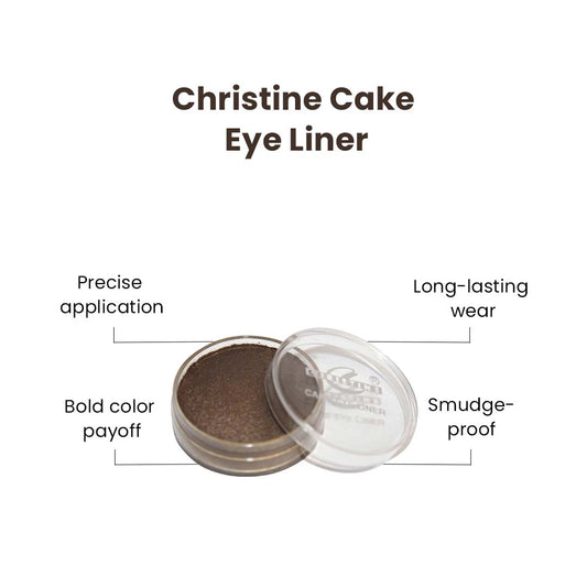 Christine Cake Eyeliner - Brown 513 - Flyingcart.pk