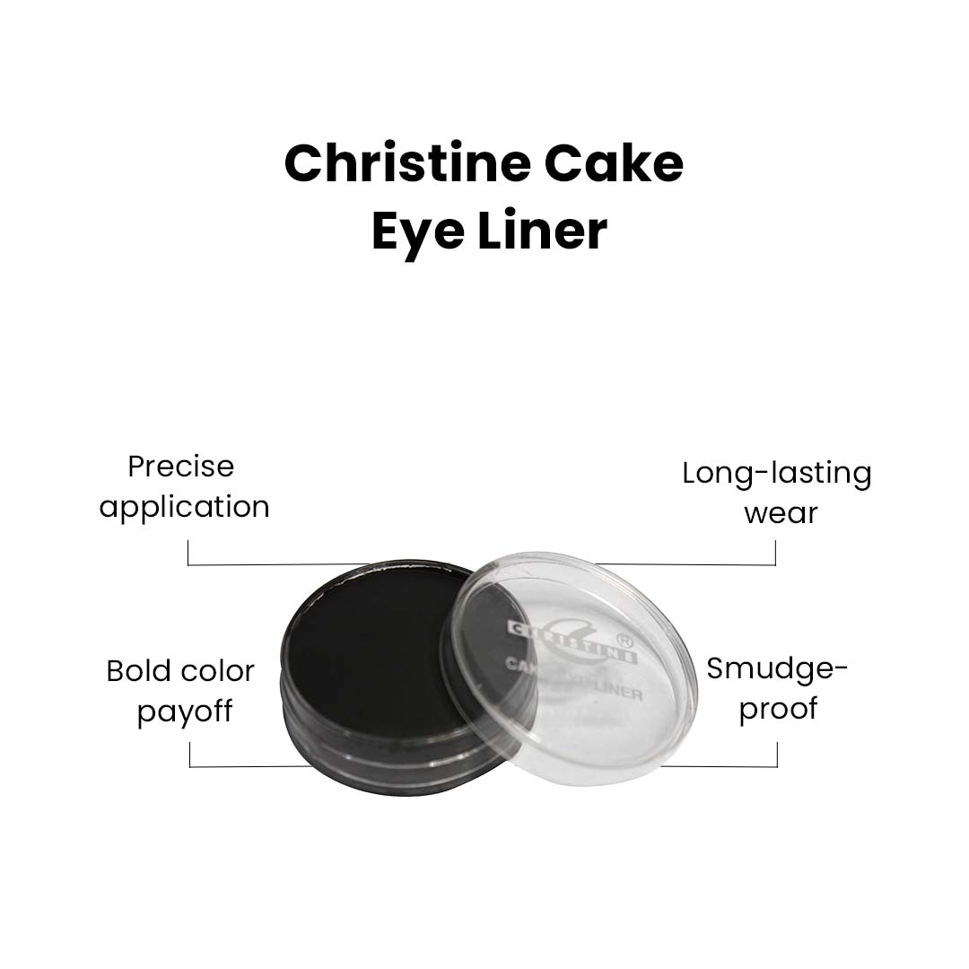 Christine Cake Eyeliner - Black 511 - Flyingcart.pk