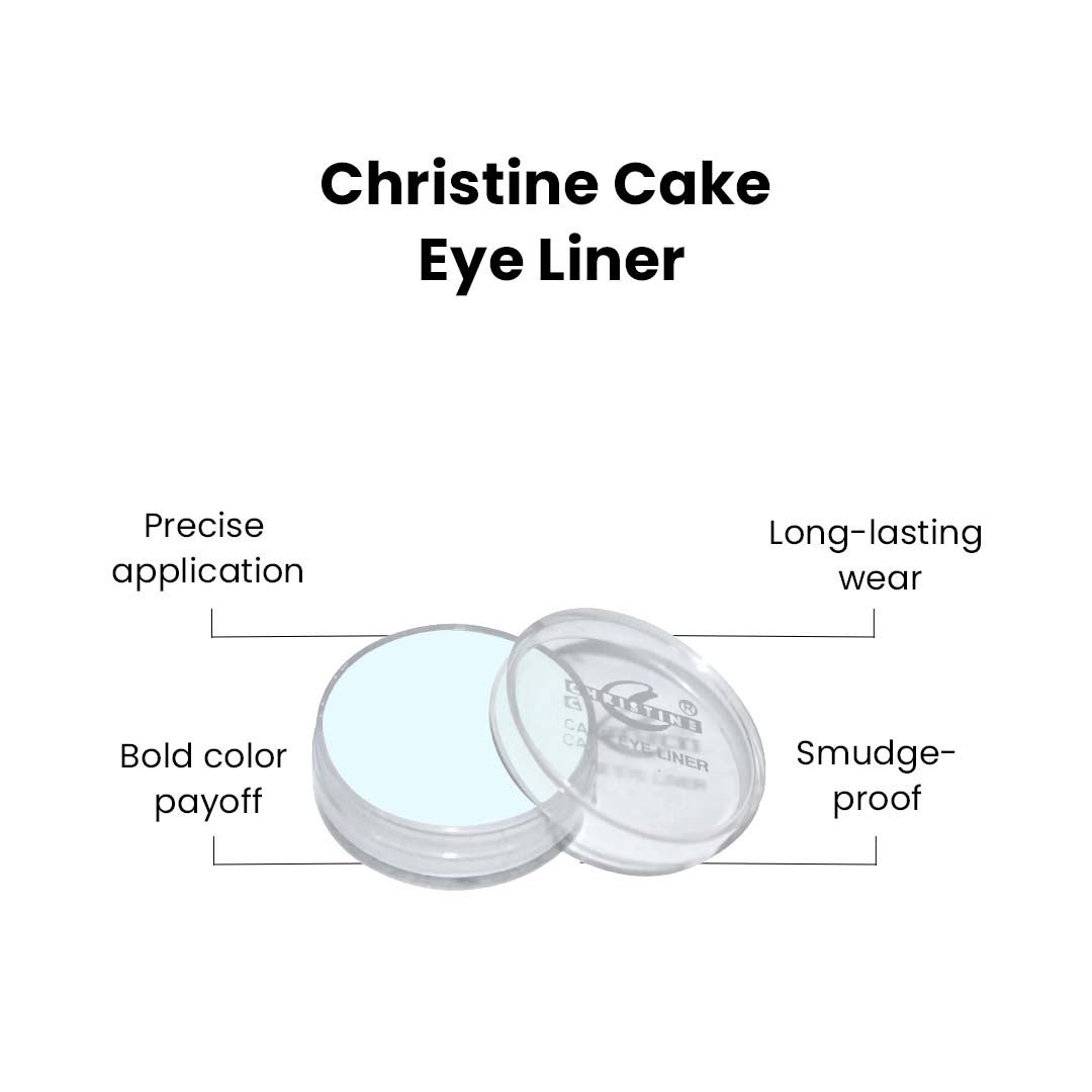 Christine Cake Eyeliner - White 527 - Flyingcart.pk