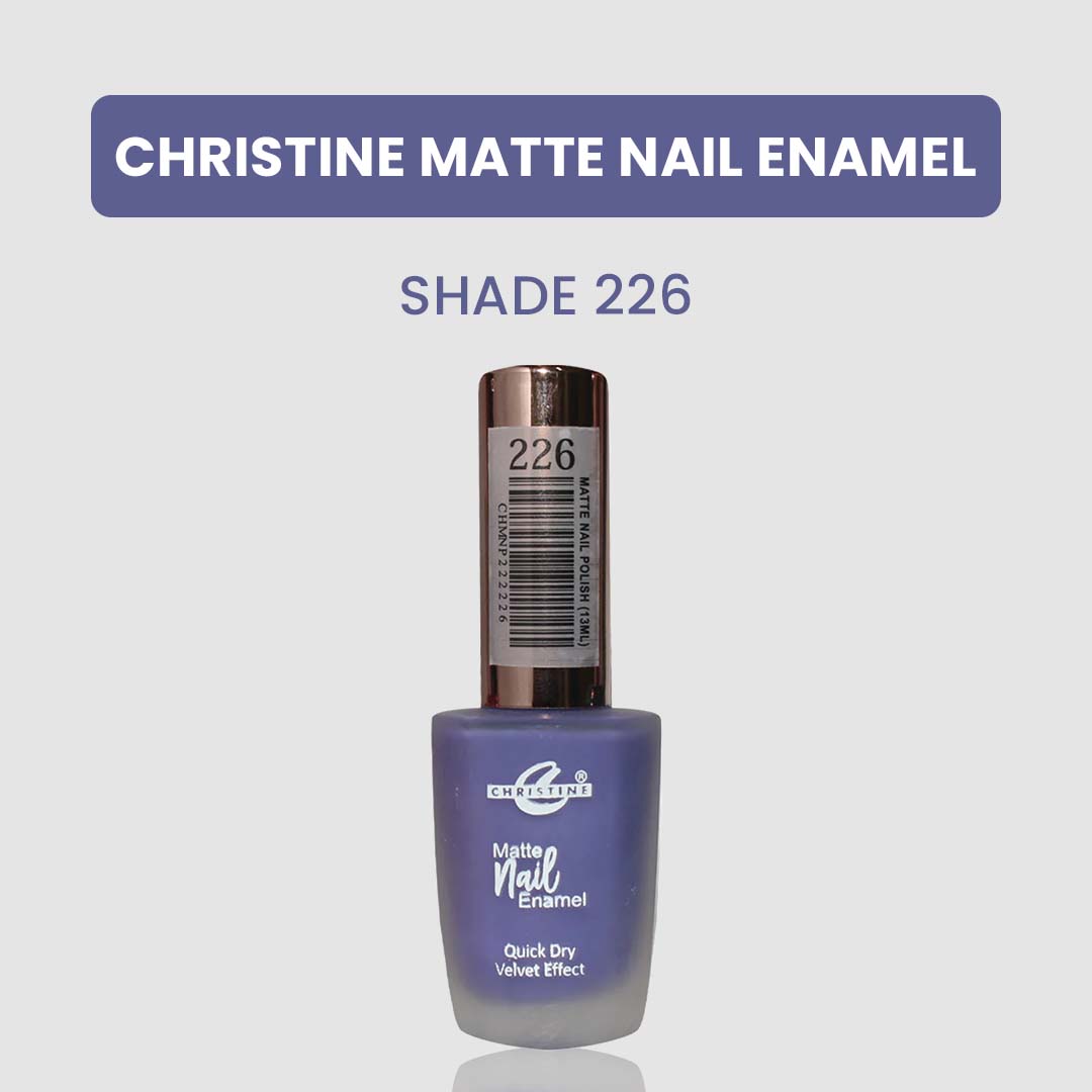 Christine Matte Nail Enamel Shade-226 - FlyingCart.pk