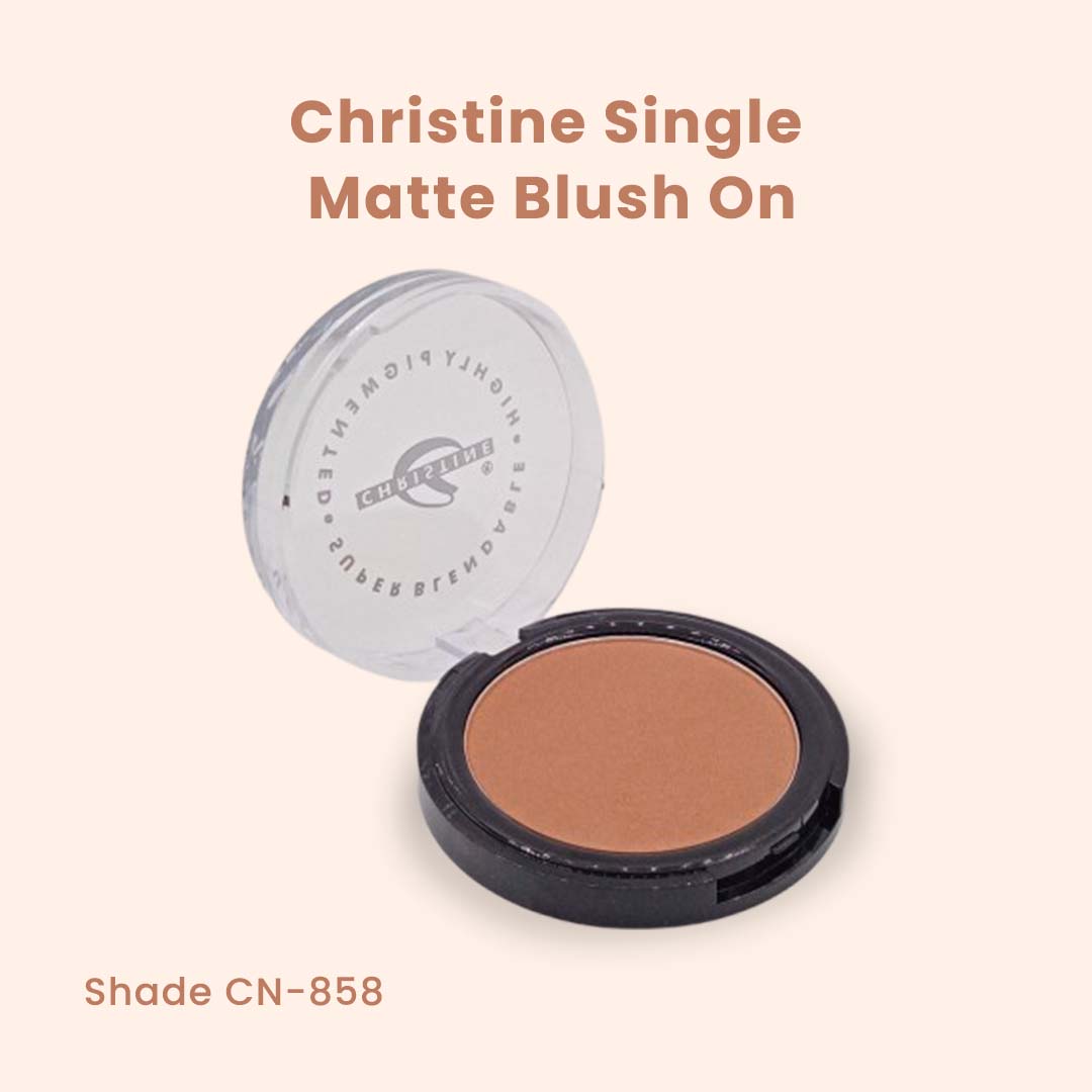 Christine Single Matte Blush On – Shade CN-858 - FlyingCart.pk