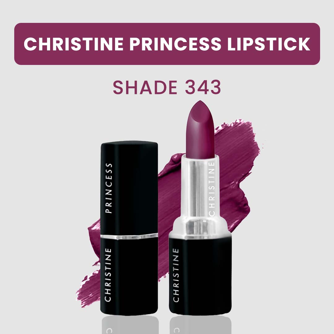 Christine Princess Lipstick – Shade 343 - Flyingcart.pk