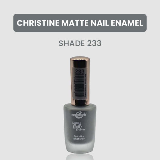 Christine Matte Nail Enamel Shade-233 - Flyingcart.pk