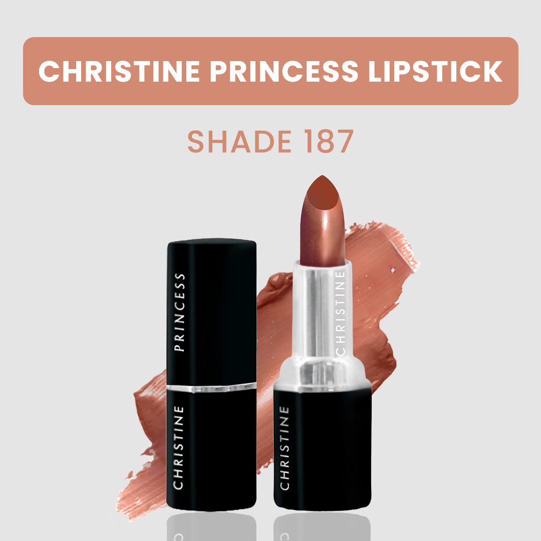 Christine Princess Lipstick – Shade 187 - FlyingCart.pk