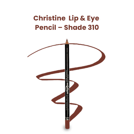 Christine Lip & Eye Pencil – Shade 310 - FlyingCart.pk