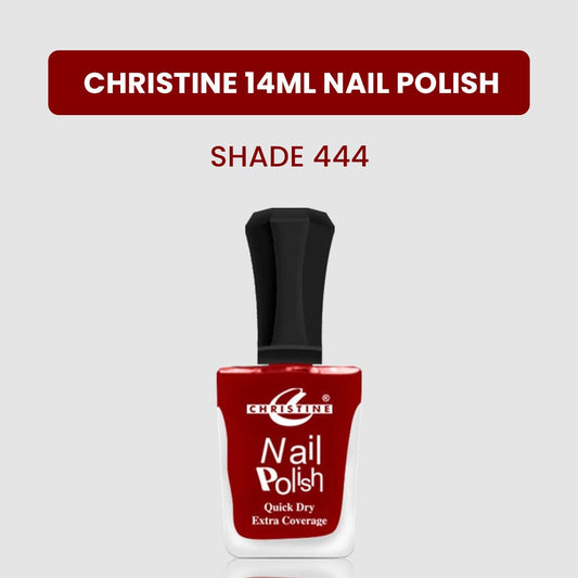 Christine 14ml Nail Polish – Shade 444 - Flyingcart.pk