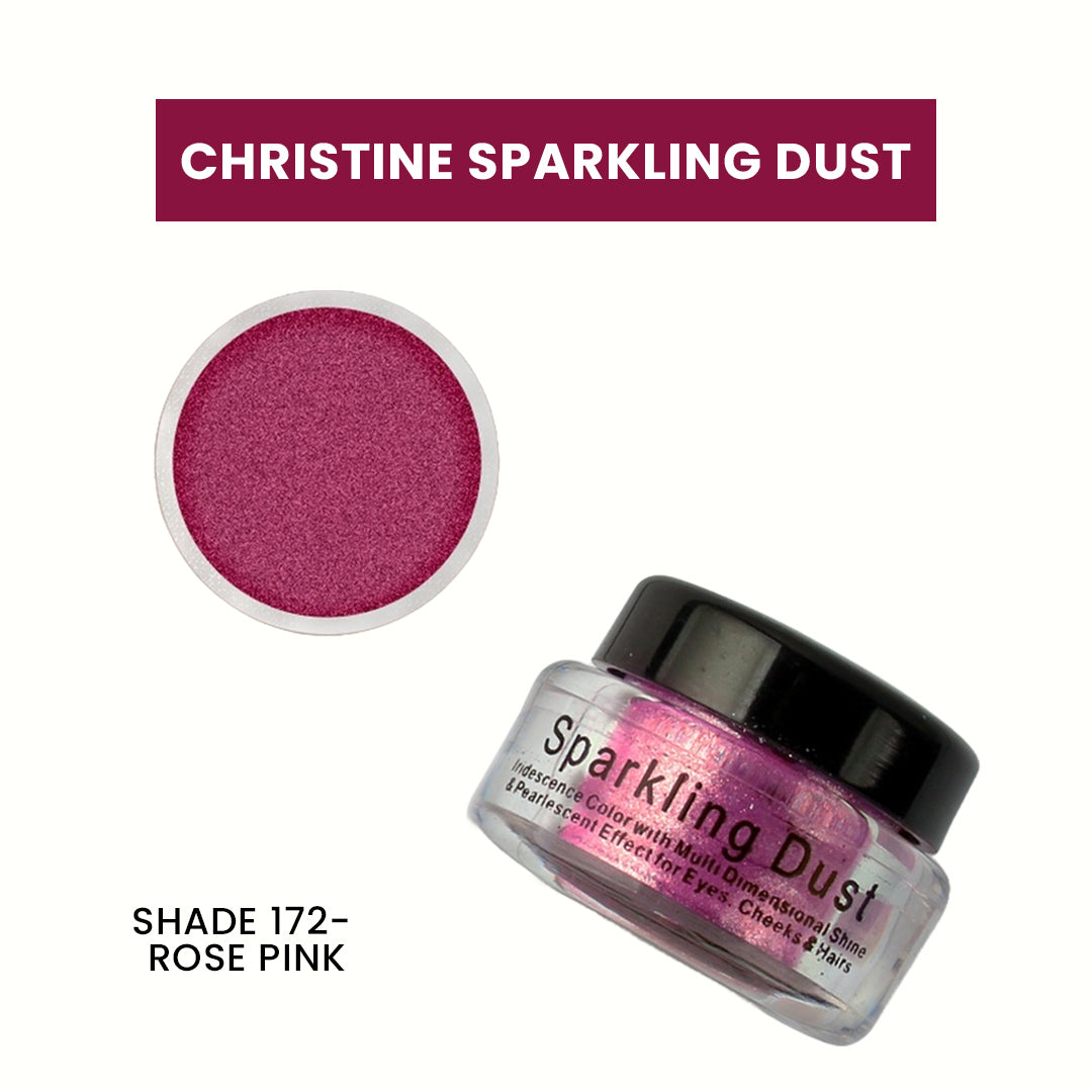 Christine Sparkling Dust – Shade 172 Rose Pink - FlyingCart.pk