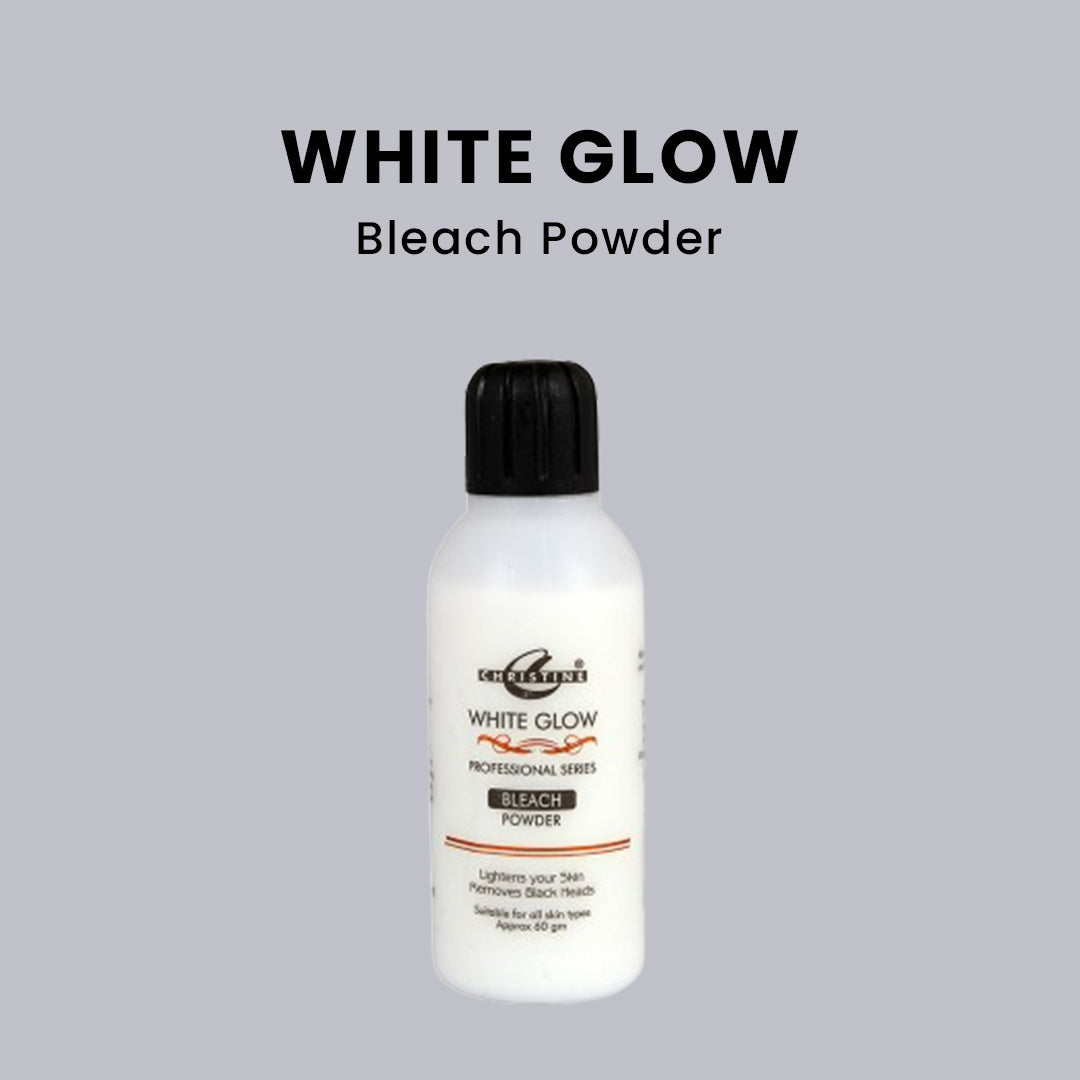 Christine White Glow Bleach Powder 60GM - FlyingCart.pk