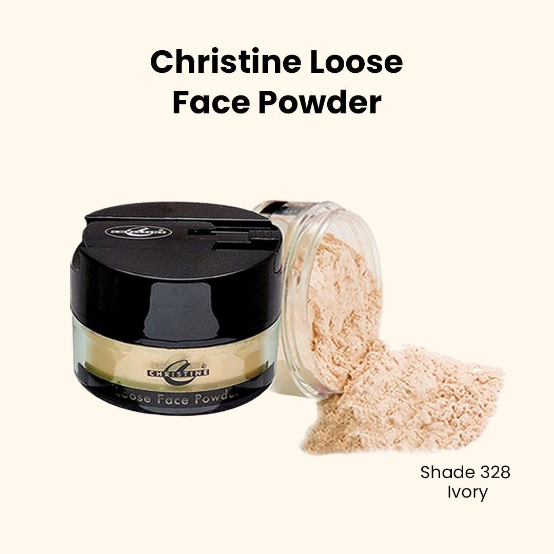 Christine Loose Face Powder – Shade 328 Ivory - FlyingCart.pk