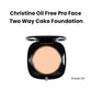 Christine Oil Free Pro Face Two Way Cake Foundation – 04 - FlyingCart.pk