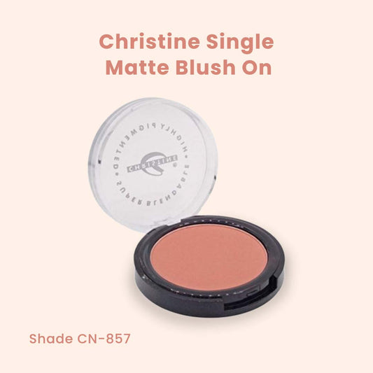 Christine Single Matte Blush On – Shade CN-857 - FlyingCart.pk