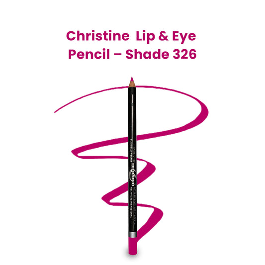 Christine Lip & Eye Pencil – Shade 326 - FlyingCart.pk