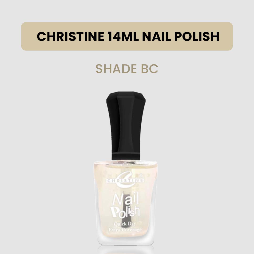 Christine 14ml Nail Polish – Shade B/C - Flyingcart.pk