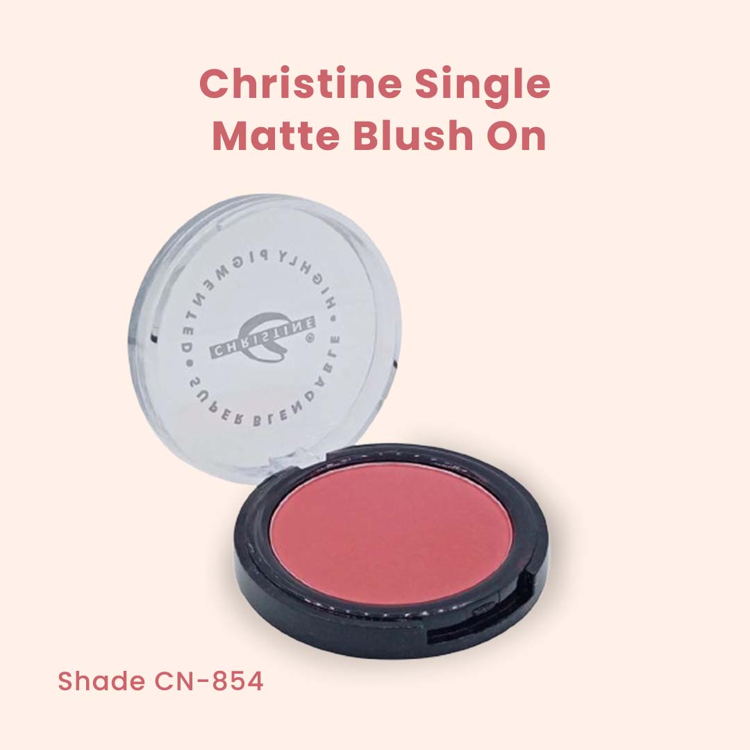 Christine Single Matte Blush On – Shade CN-854 - FlyingCart.pk