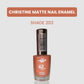 Christine Matte Nail Enamel Shade-203 - FlyingCart.pk