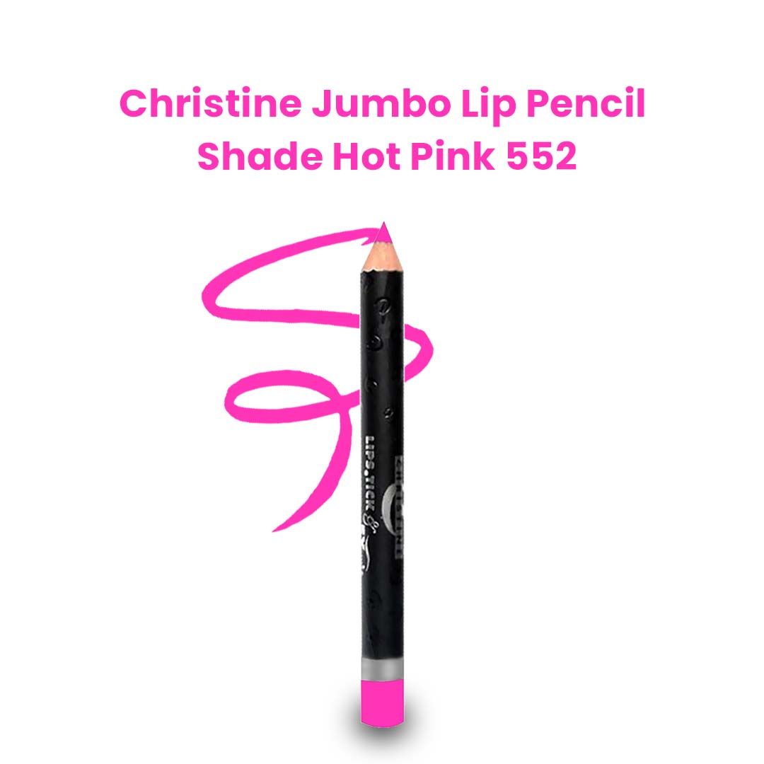 Christine Jumbo Pencil - Hot Pink 552 - Flyingcart.pk