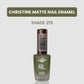 Christine Matte Nail Enamel Shade-215 - FlyingCart.pk