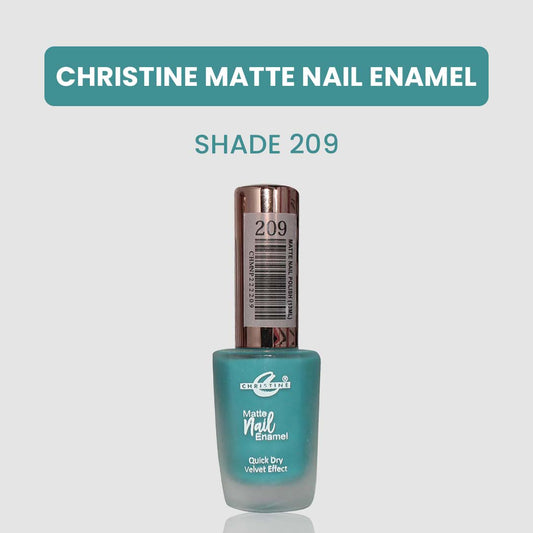 Christine Matte Nail Enamel Shade-209 - FlyingCart.pk