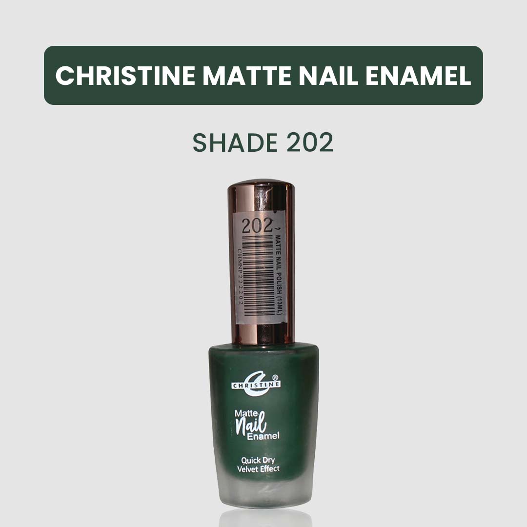 Christine Matte Nail Enamel Shade-202 - FlyingCart.pk