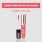 Christine Matt Lip Gloss – Shade CN-65 - FlyingCart.pk