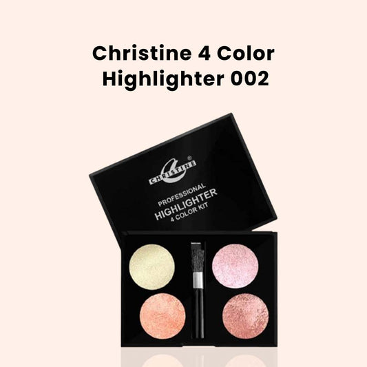 Christine 4 Color Highlighter 002 - FlyingCart.pk