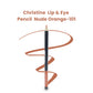 Christine Lip & Eye Pencil Nude Orange-101 - FlyingCart.pk