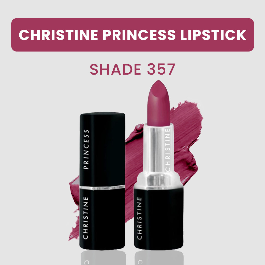 Christine Princess Lipstick – Shade 357 - FlyingCart.pk