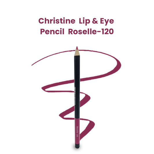 Christine Lip & Eye Pencil Roselle-120 - FlyingCart.pk