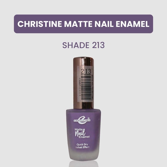 Christine Matte Nail Enamel Shade-213 - FlyingCart.pk