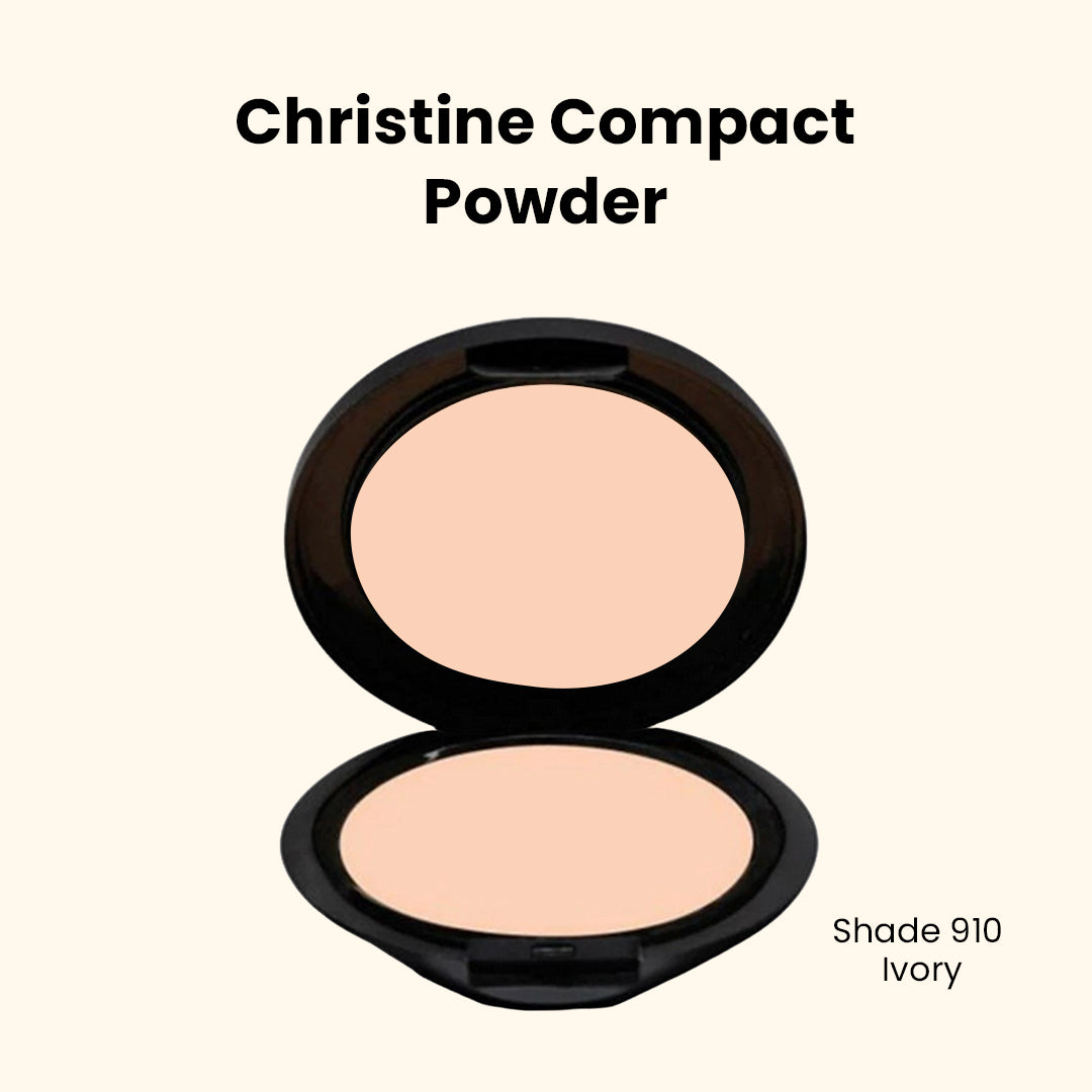 Christine Compact Powder - Shade 910 Ivory - FlyingCart.pk