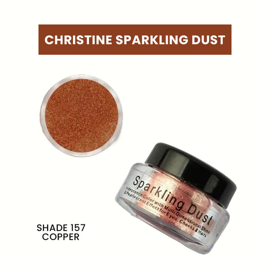 Christine Sparkling Dust – Shade 157 Copper - Flyingcart.pk